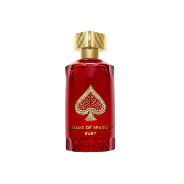 DECANT GAME OF SPADES RUBY